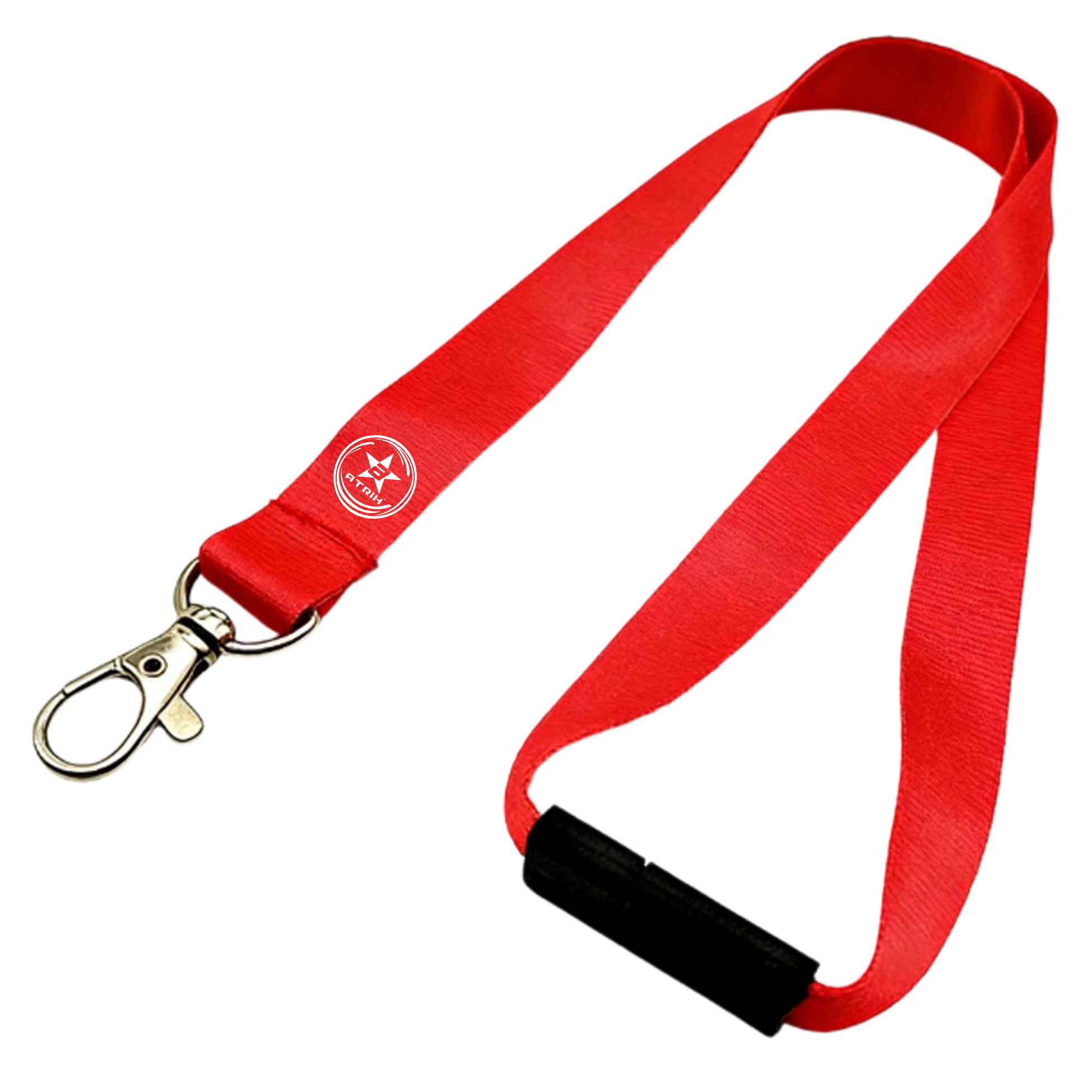 Red Lanyard with Metal Lobster Clasp