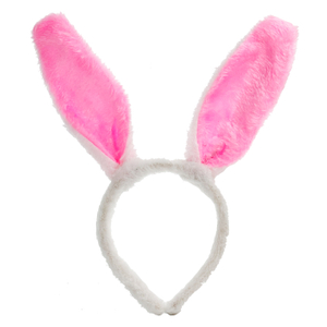Plush Bunny Ears Headband