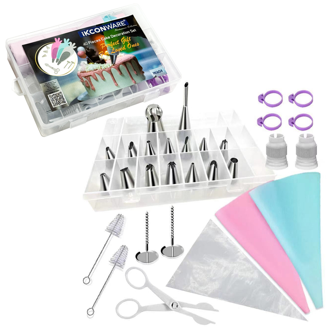 40-Piece Cake Baking Tools Set