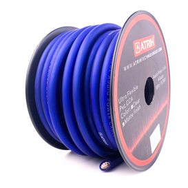 4 Gauge 50ft CCA Car Audio Power Cable Wire