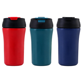 300ML Stainless Steel Vacuum Insulated Coffee Mug with Straw