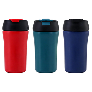 300ML Stainless Steel Vacuum Insulated Coffee Mug with Straw