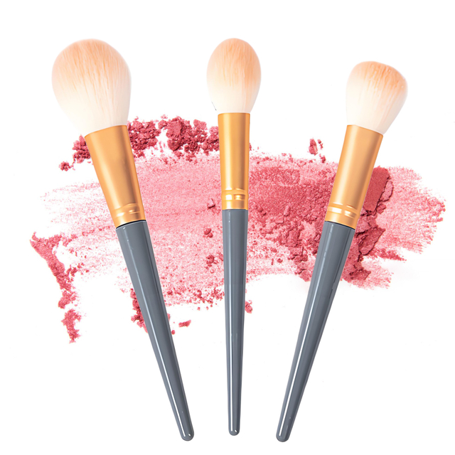 10 Piece Makeup Brush Set for Face And Eyes