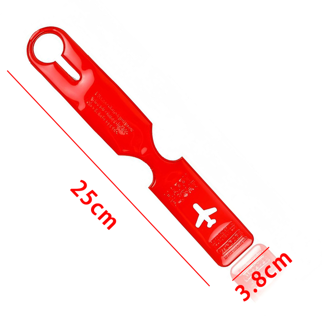 Colorful Plastic Luggage Tags