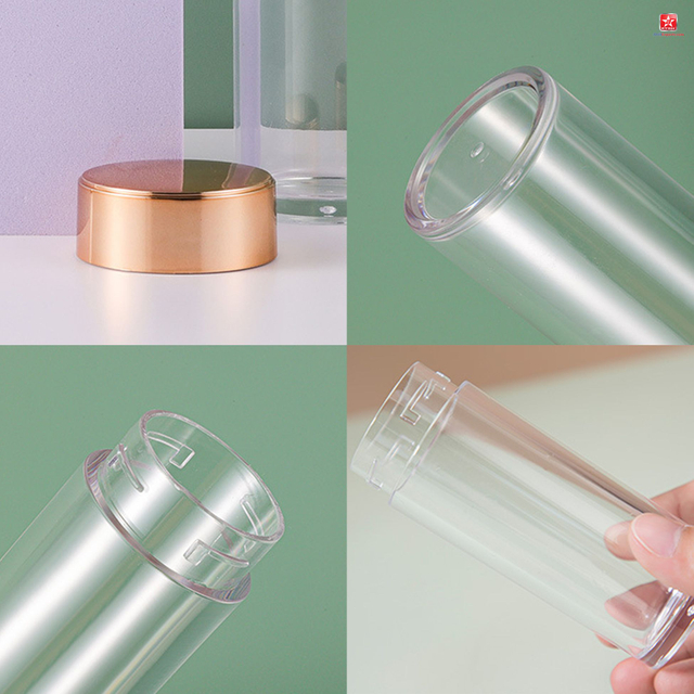 Transparent Plastic Capsule Container