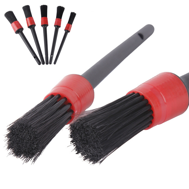 5 Piece Car Detailing Brush Set