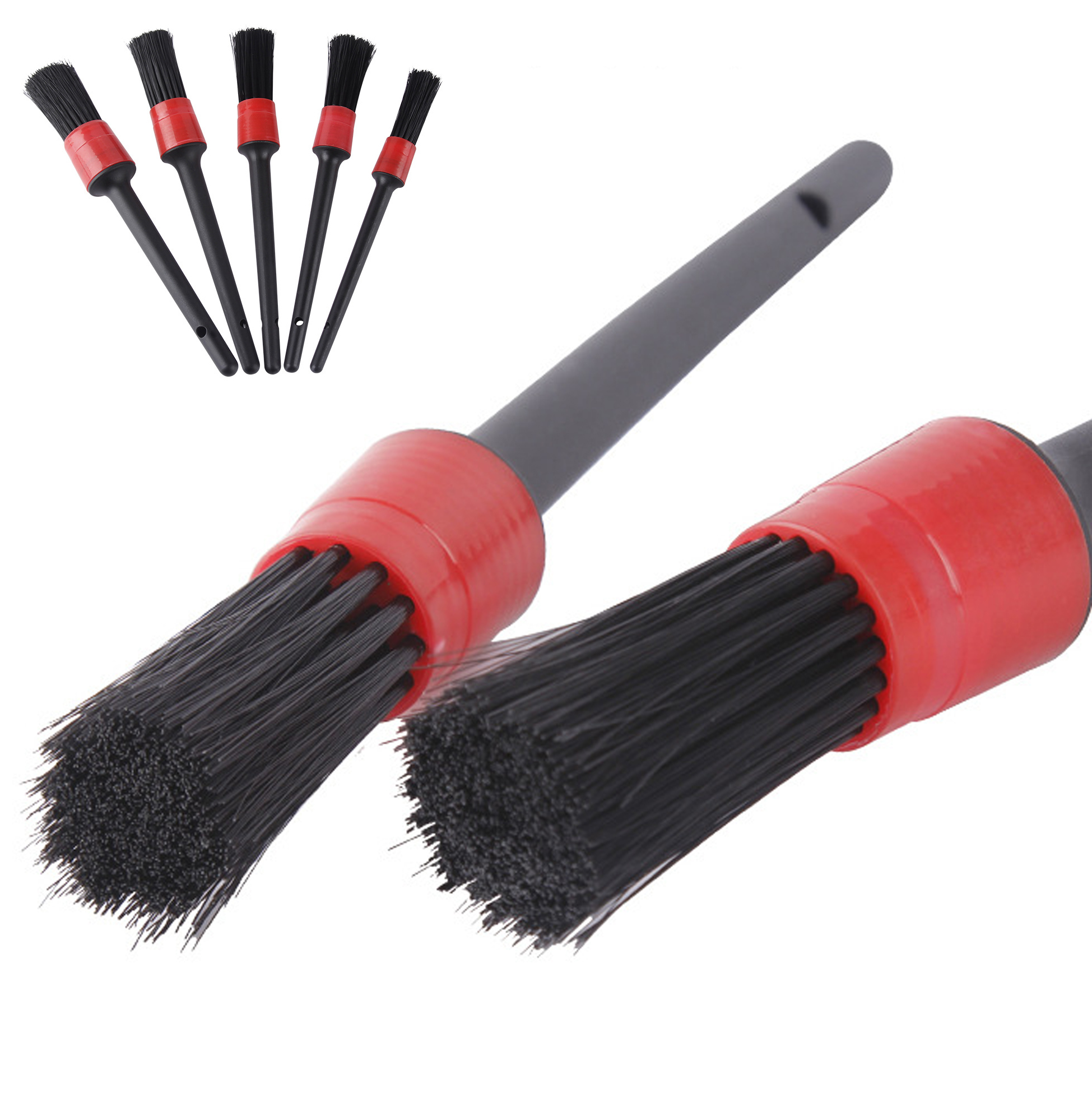 5 Piece Car Detailing Brush Set