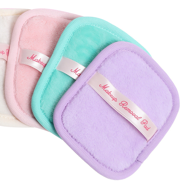Flannel Reusable Makeup Remover Pads