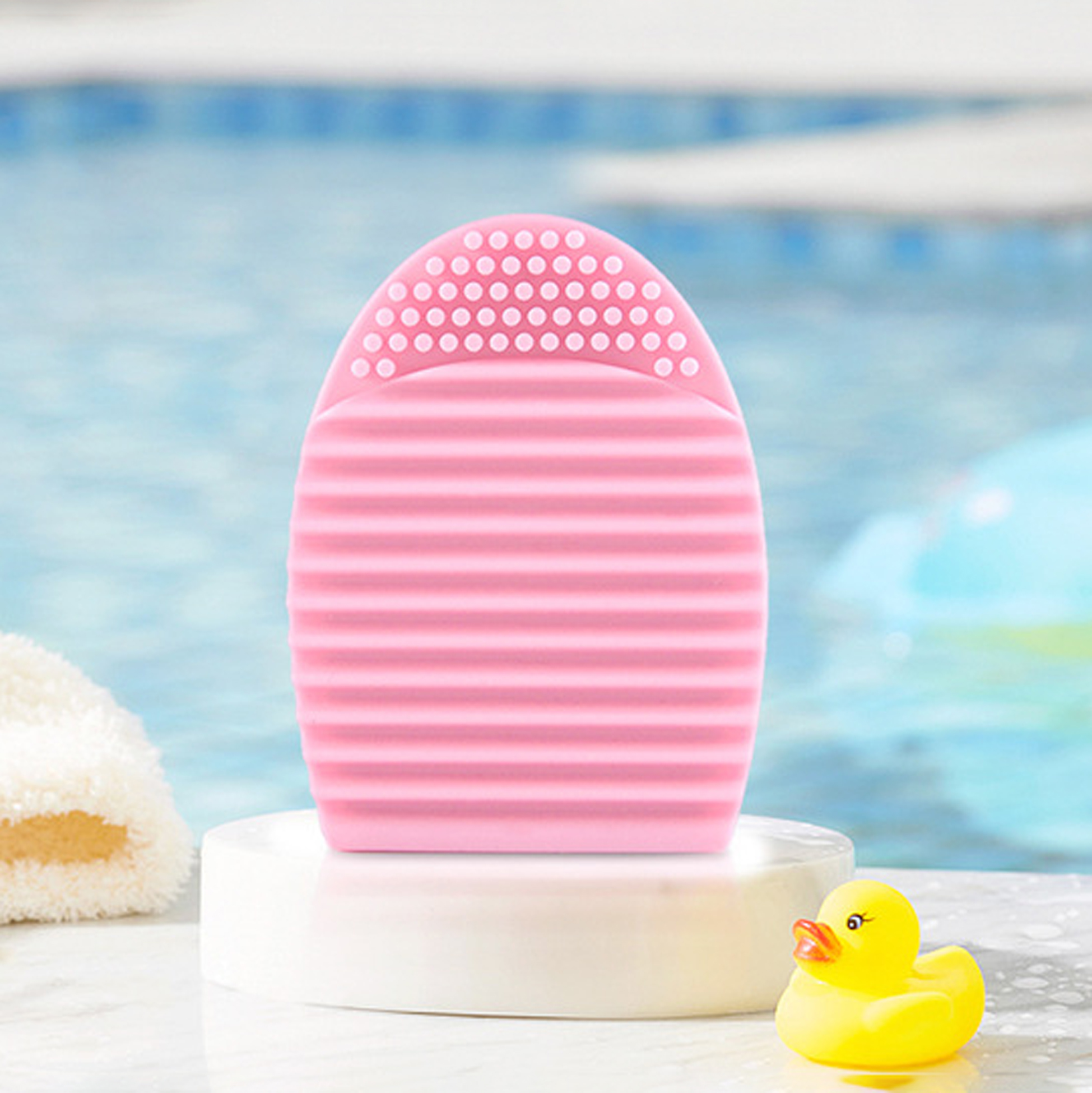 Silicone Makeup Brush Cleaning Egg