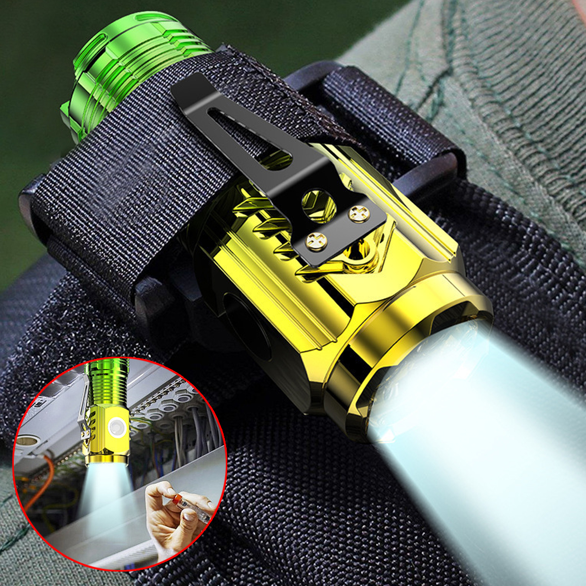 Mini Rechargeable LED Flashlight