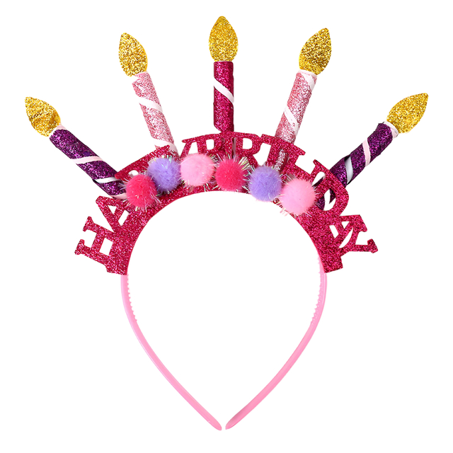 Happy Birthday Candle Headband
