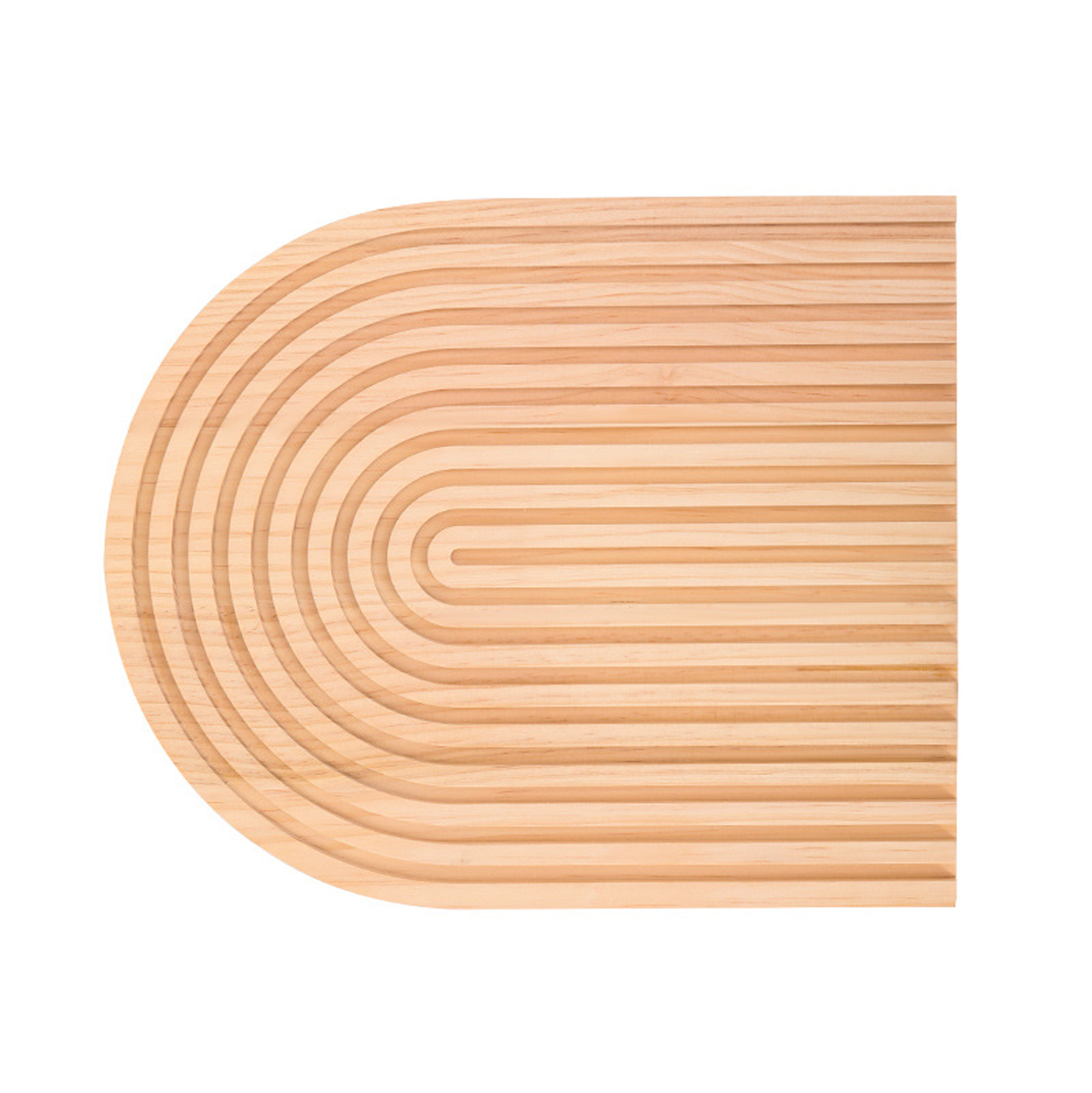 Wooden Arch Shaped Serving Board
