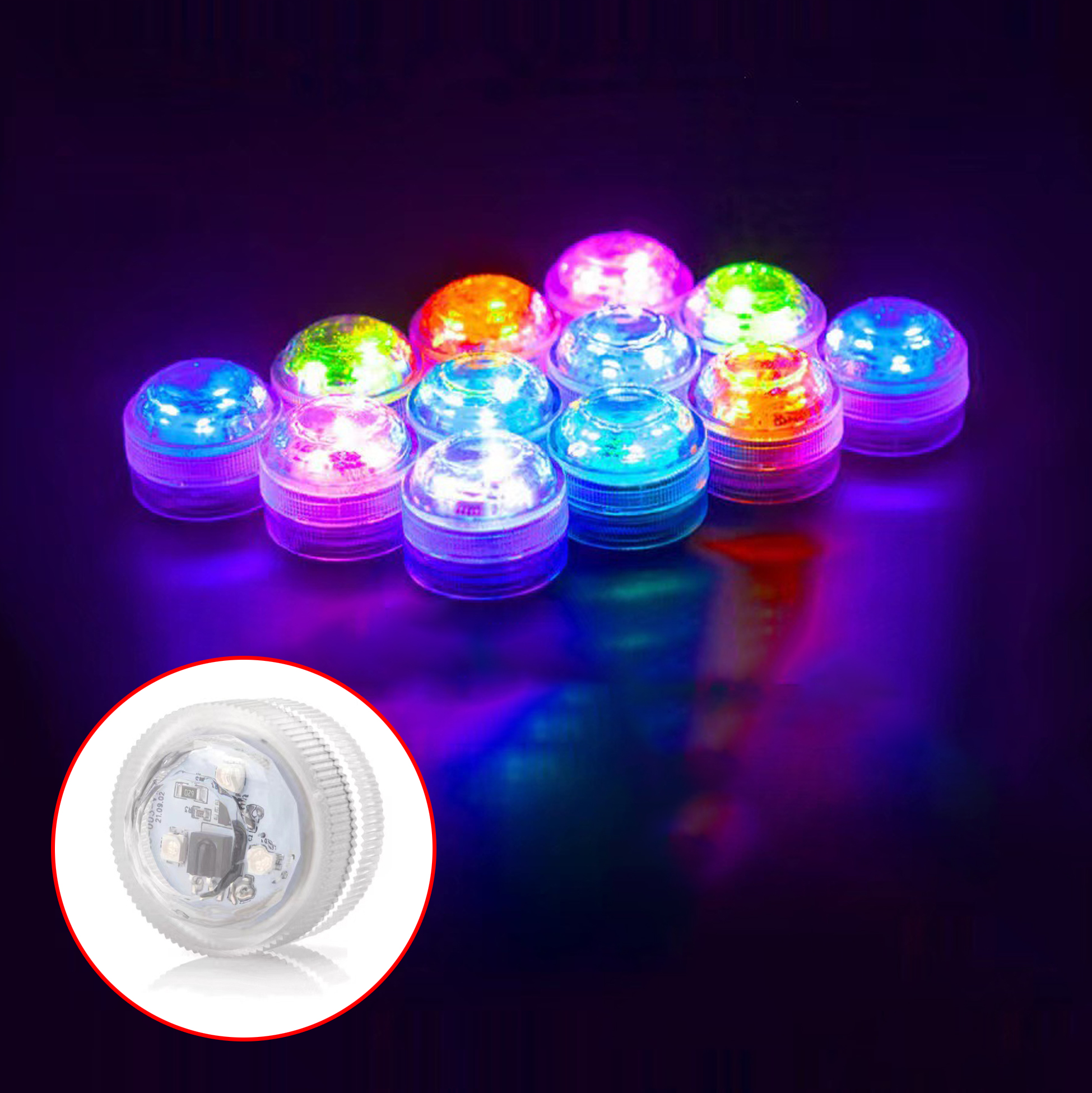 Colorful LED Warning Lights