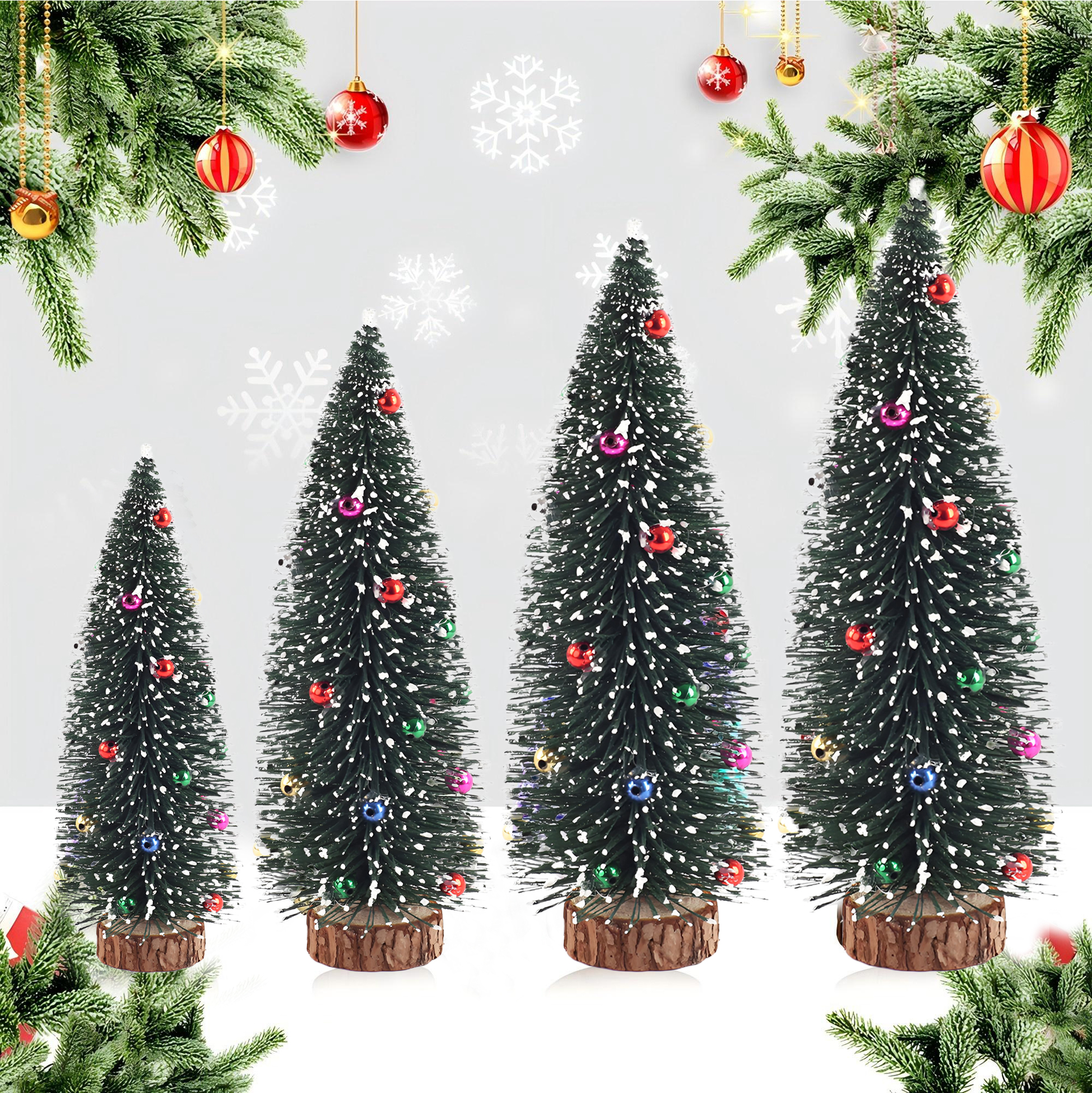 Mini Artificial Christmas Trees 
