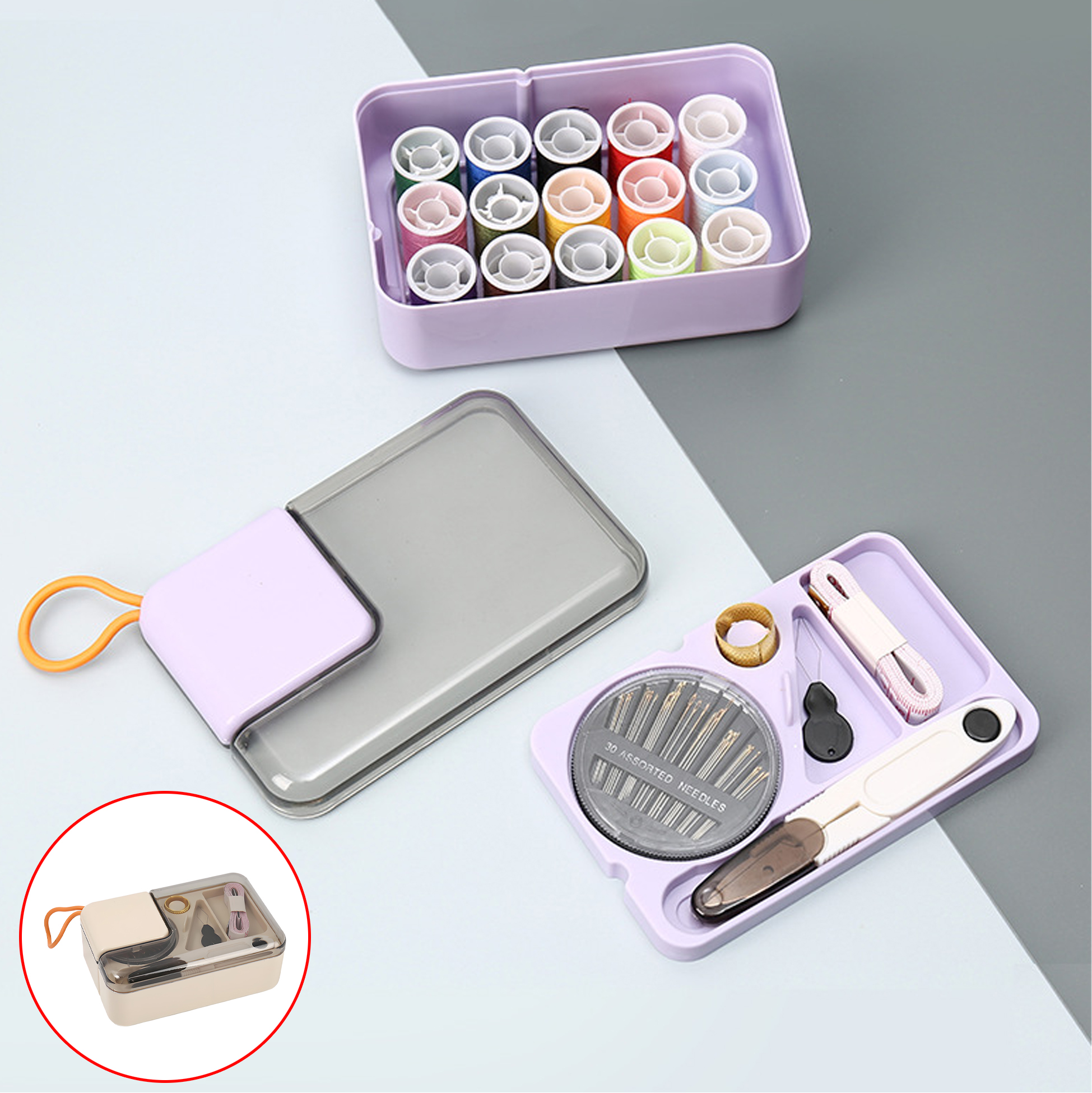 All - in - One Travel Sewing Box
