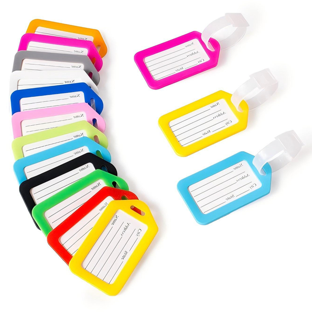 Silicone Luggage Tag 