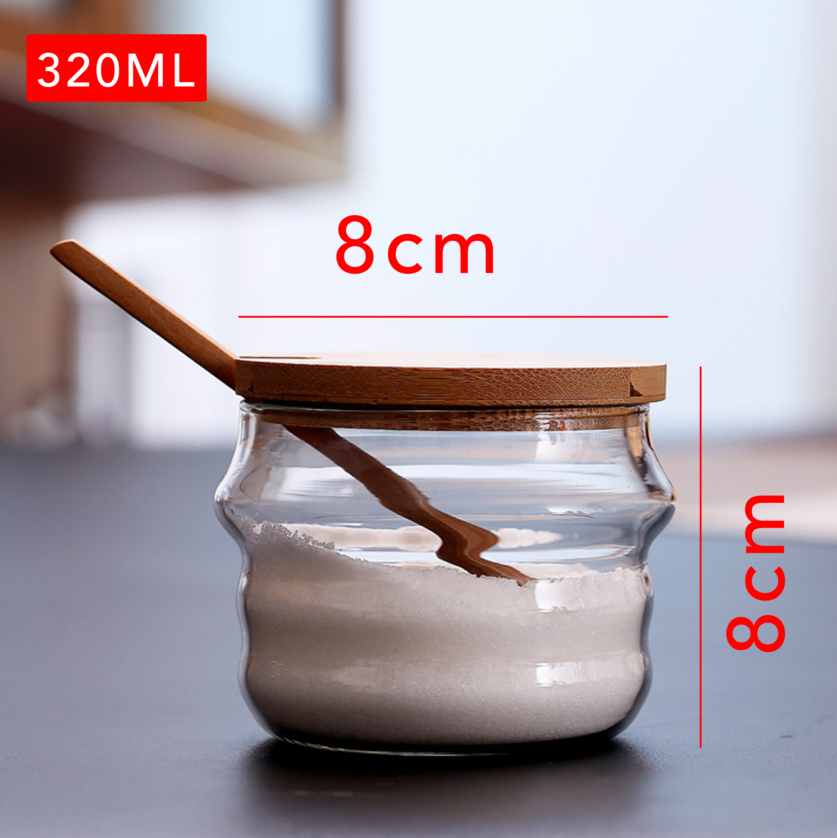Kitchen 3-Piece Seasoning Containers