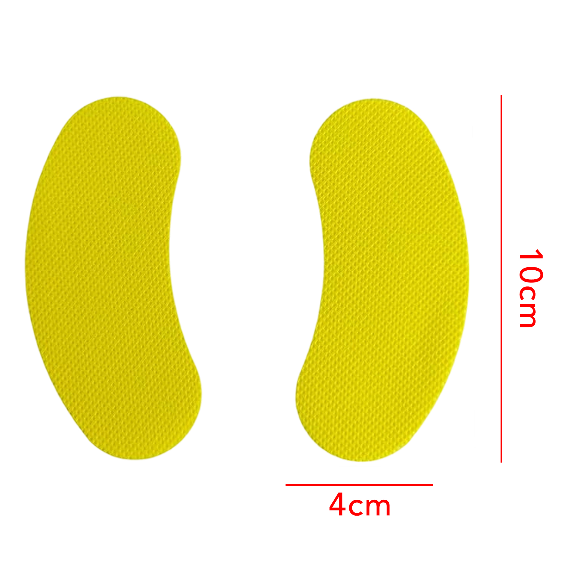Set of 10 Non-Slip Shoe Pads for Heels