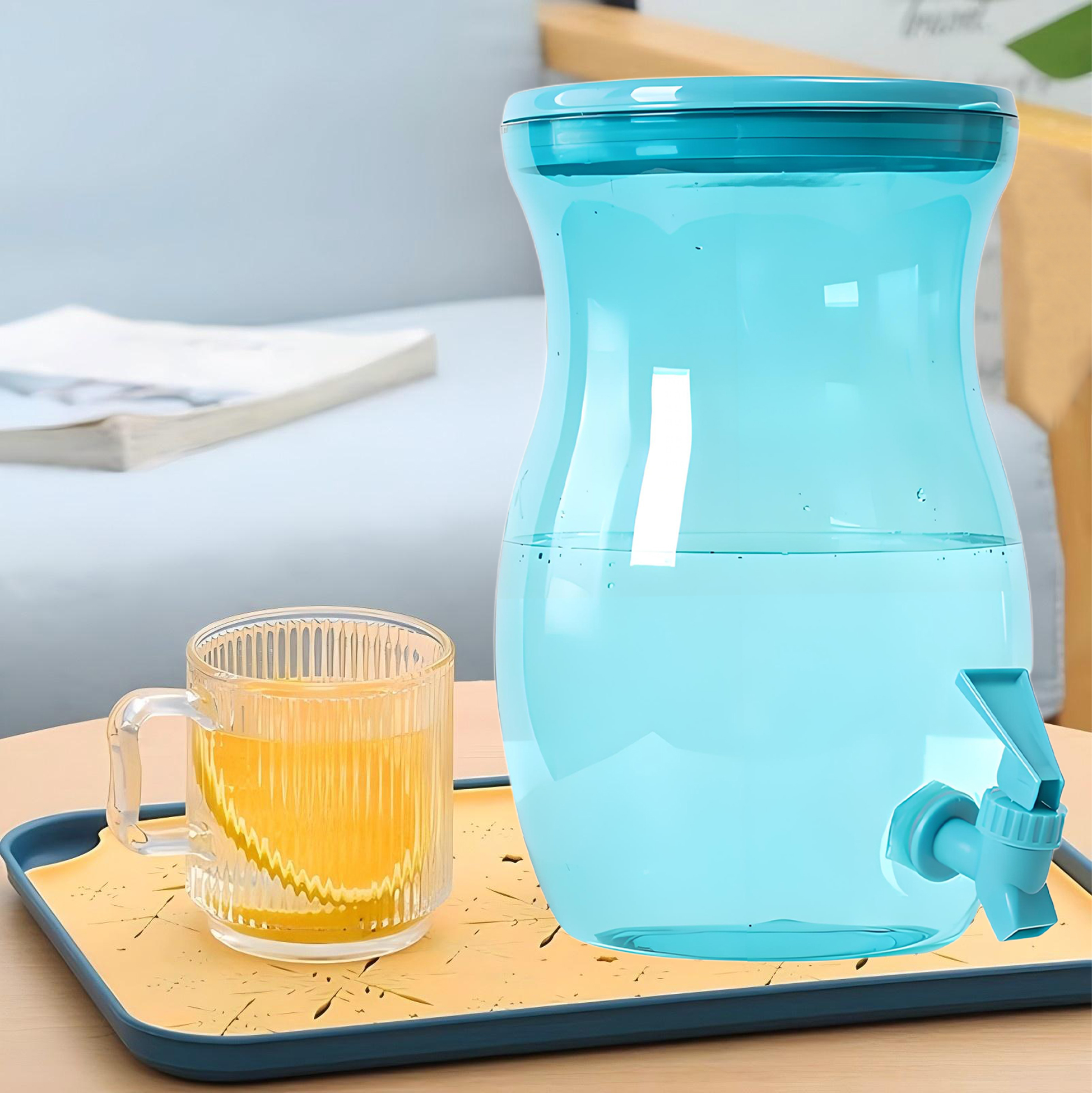 4L Plastic Juice Dispenser Bucket