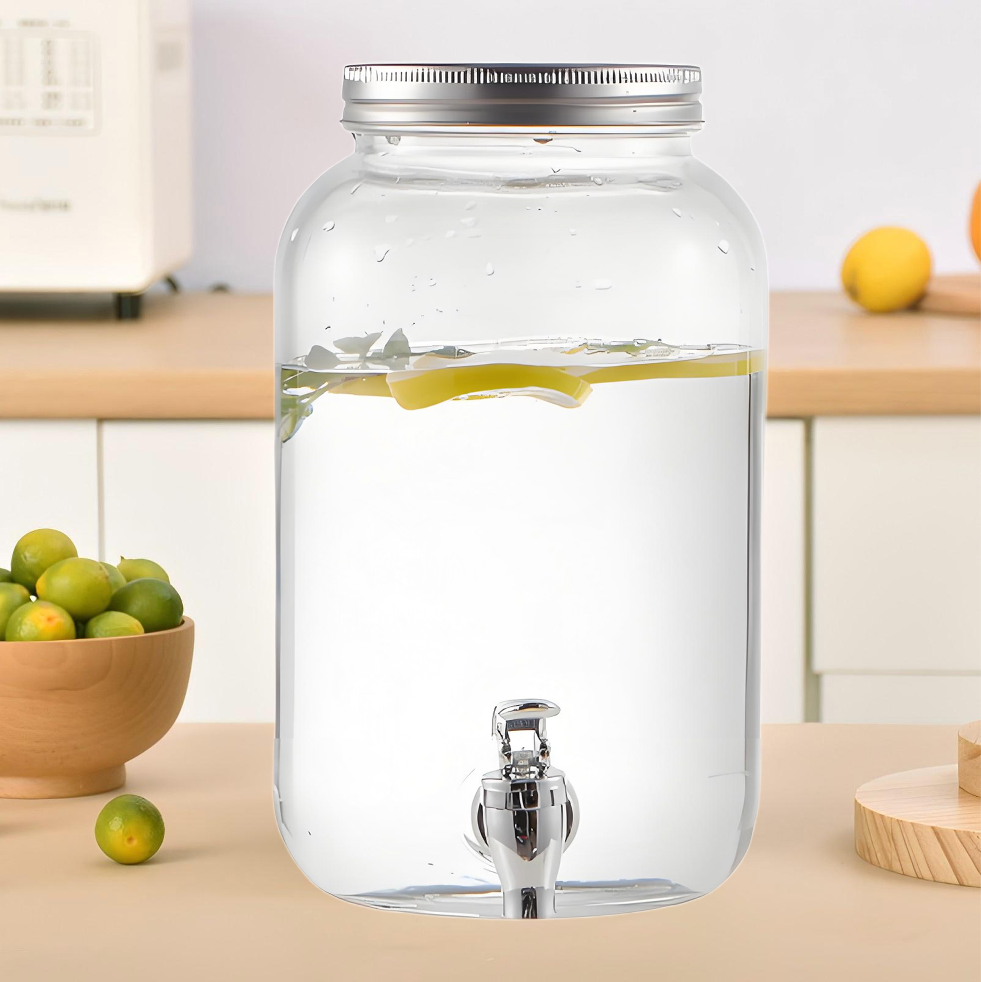 3.8L Glass Beverage Dispenser