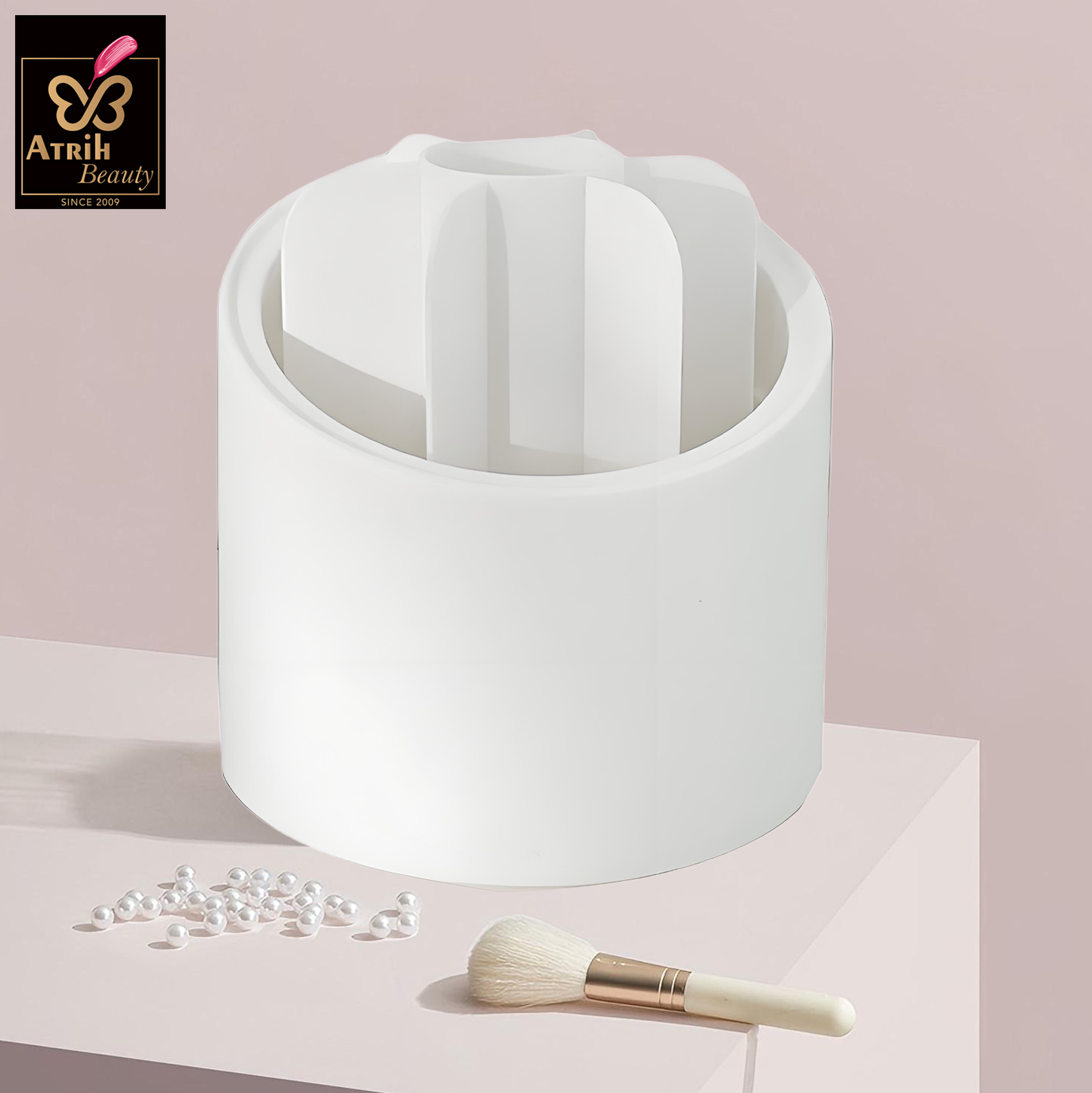 Plastic Makeup Brush Organizer