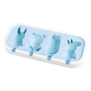 Cartoon Shaped Ice Cube & Popsicle Mold