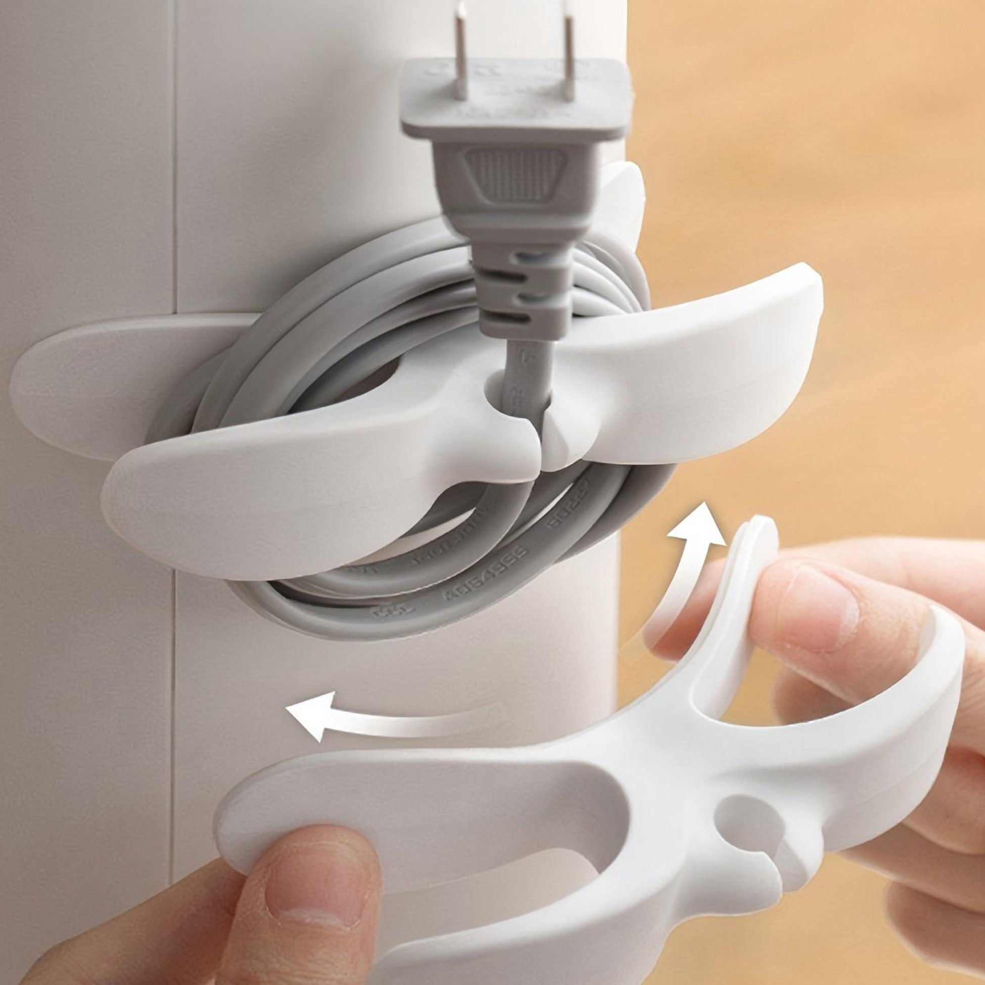 Wall Mounted Cable Organizer