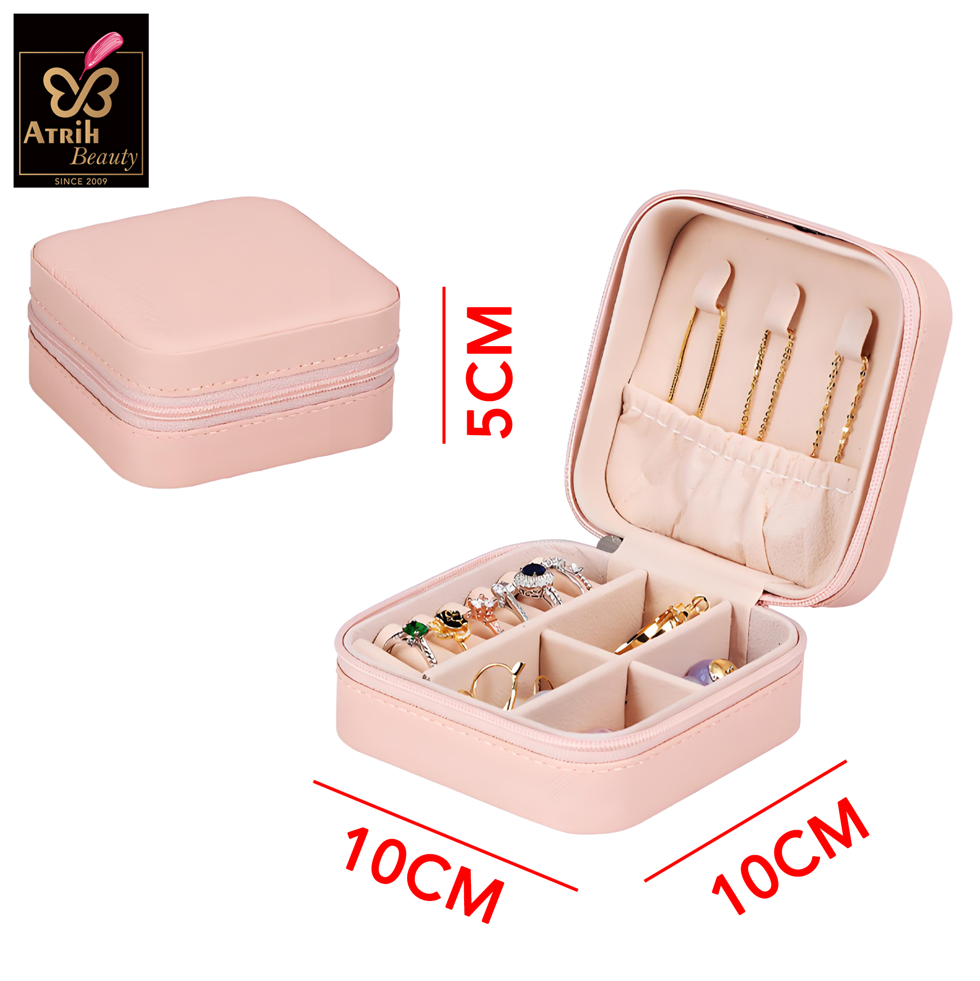 PU Leather Jewelry Box