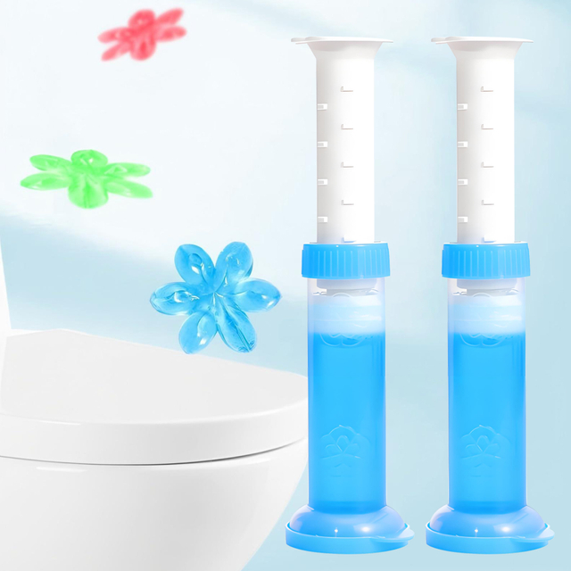 Flower Shaped Toilet Deodorizing Gel