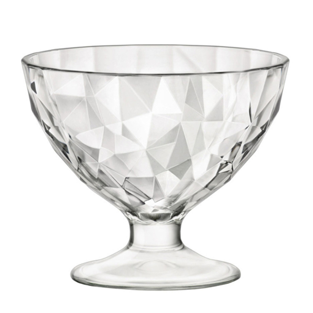 Set of 6 Glass Dessert Sundae Bowl