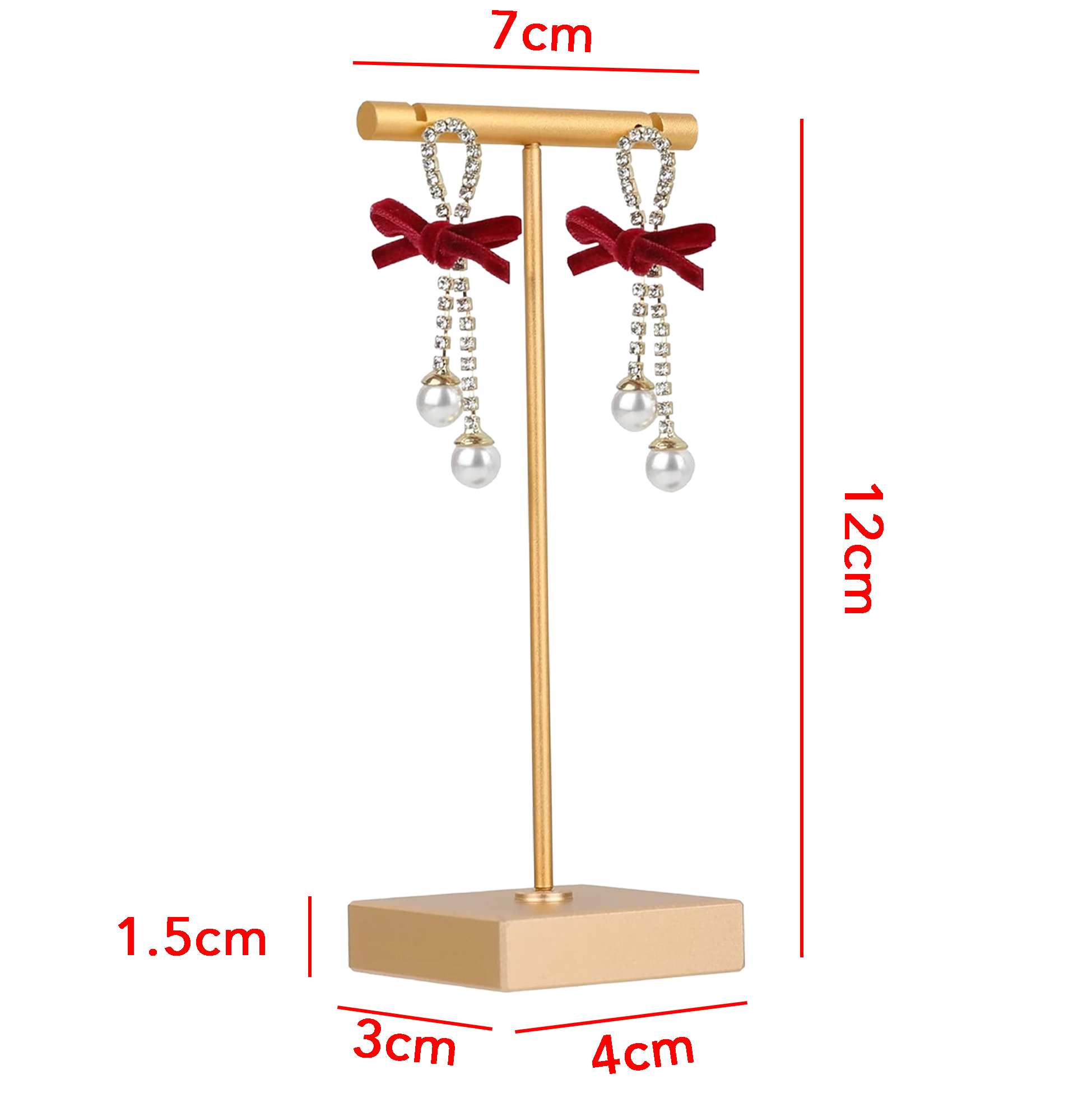 T Stand Earring Display