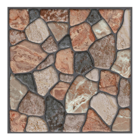 Stone-Patterned PVC Wall Tile