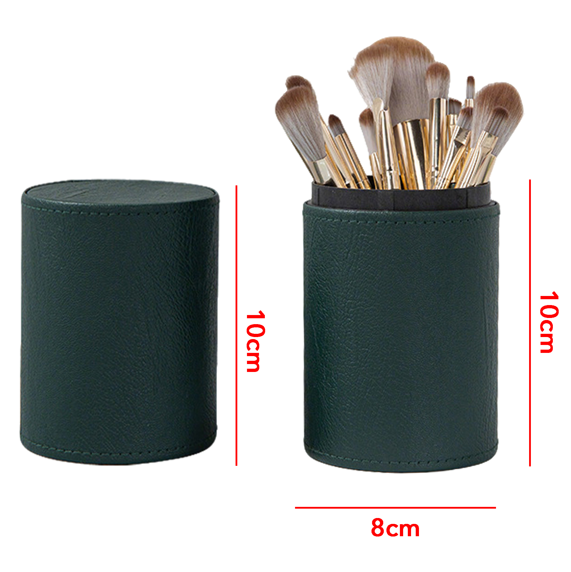 Makeup Brushes Set of 15 With Case