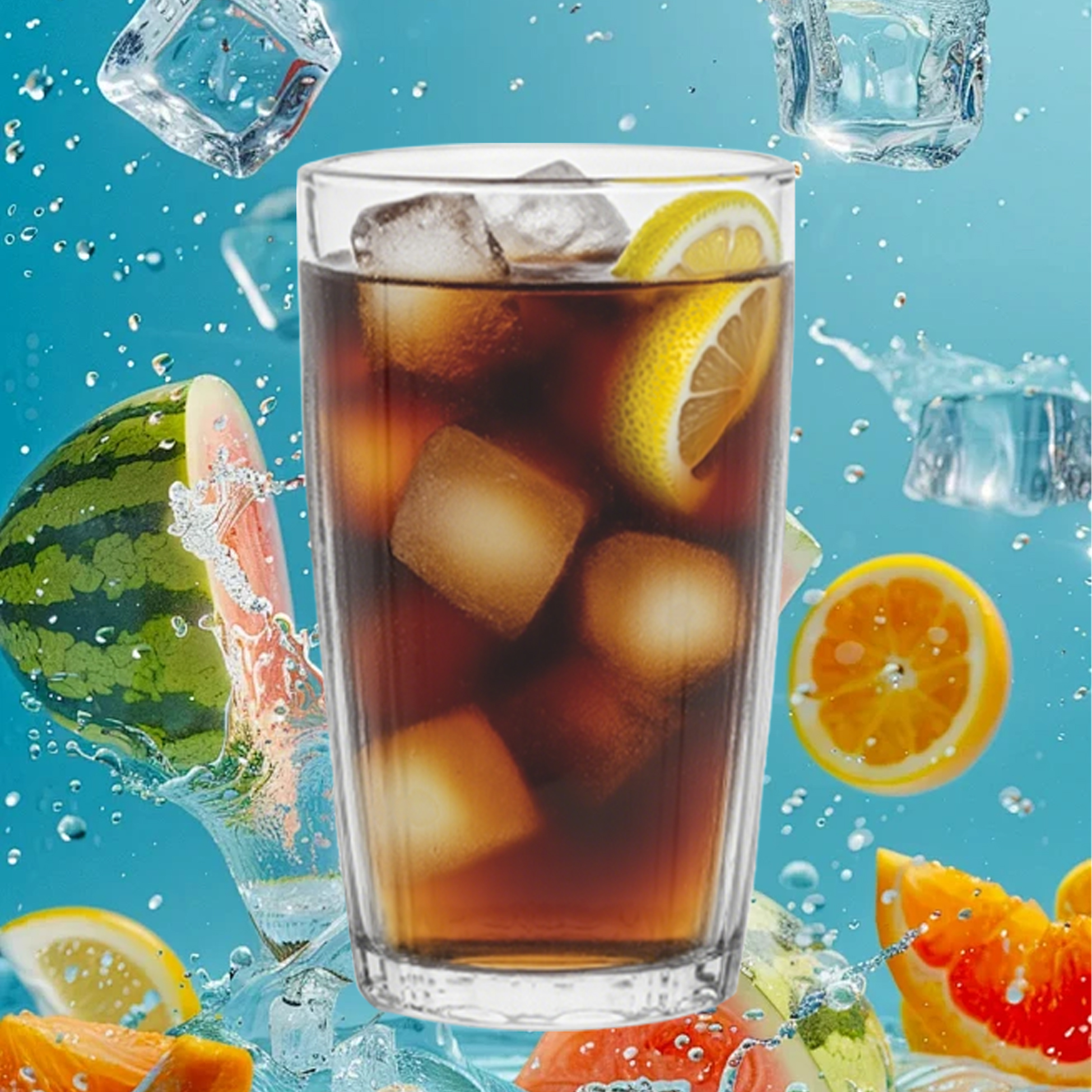 6-Piece Ribbed Highball Glass Set