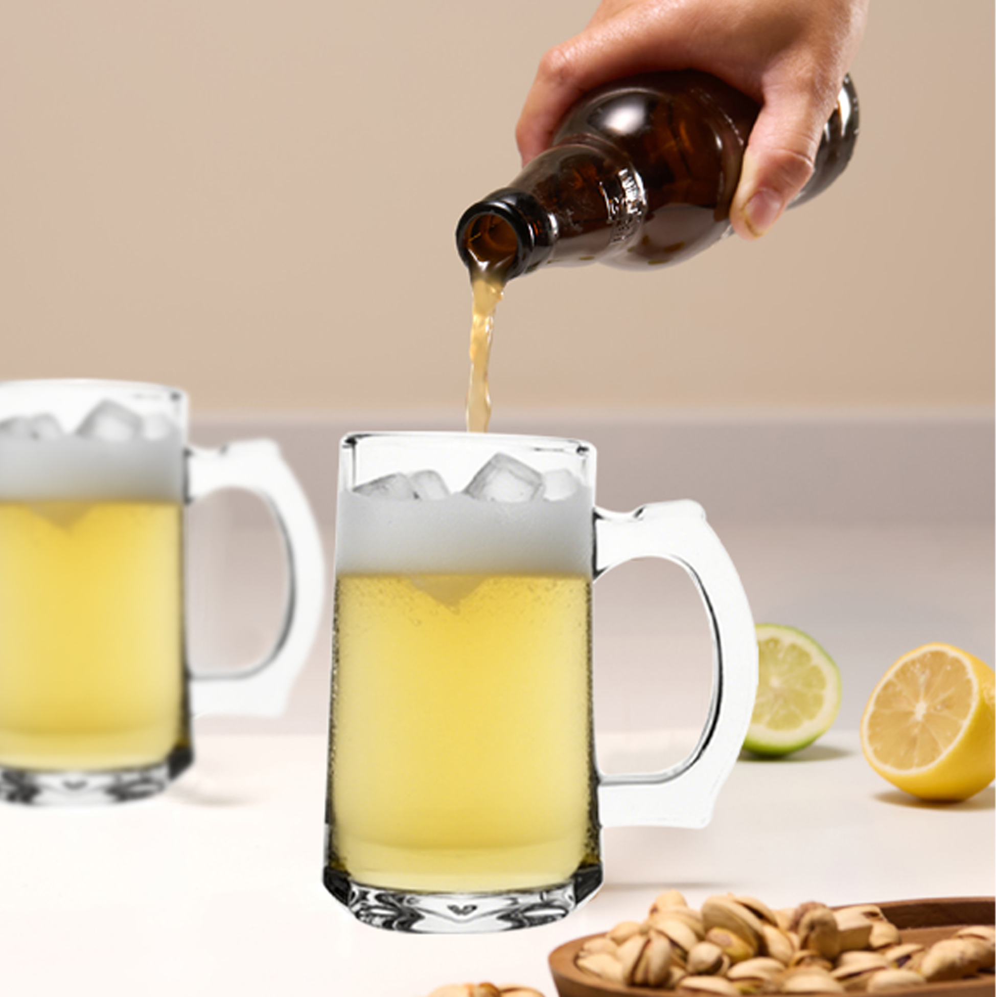 6-Piece Classic Beer Mug Set