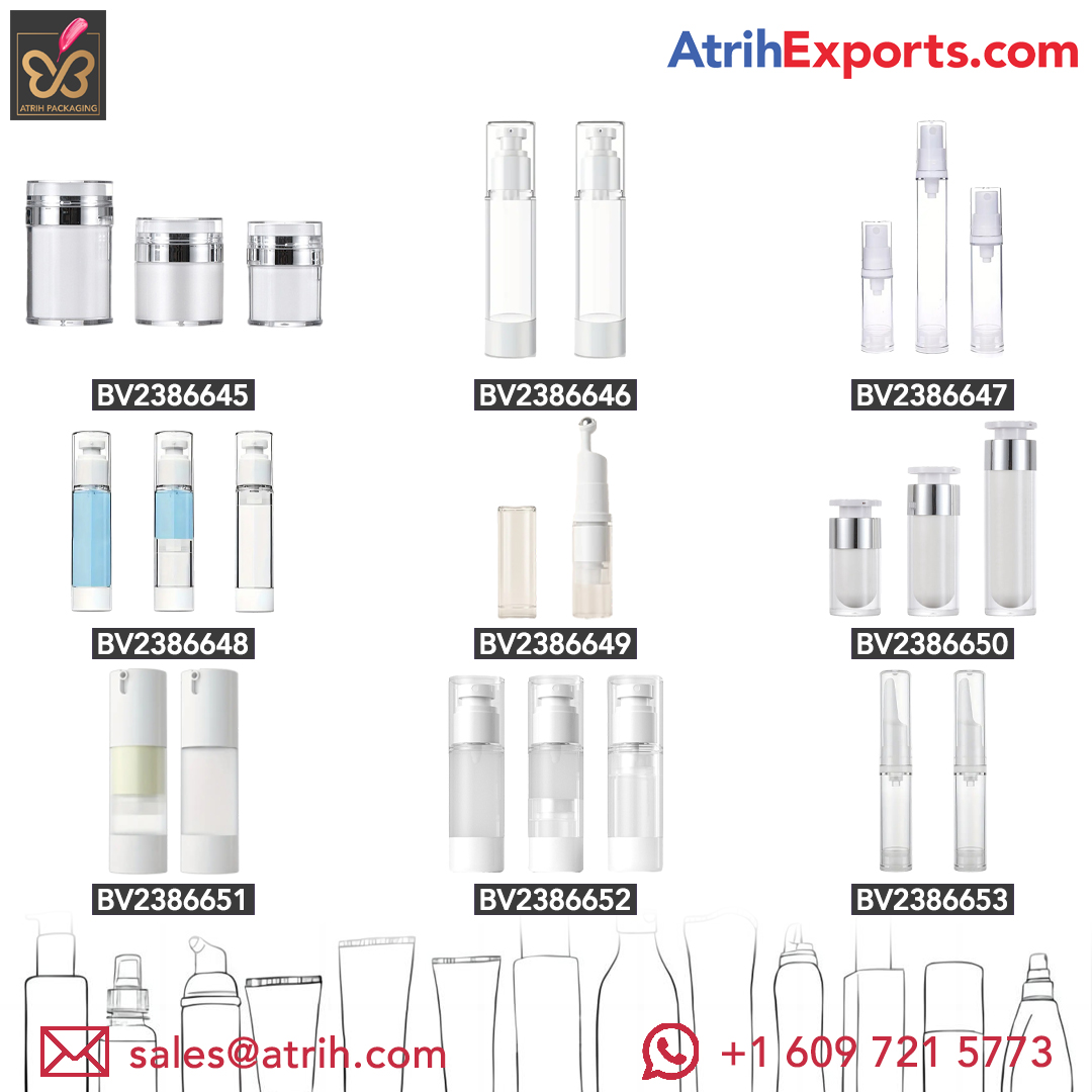 Refillable Airless Pump Bottles: The Ultimate Solution for Cosmetic Storage
