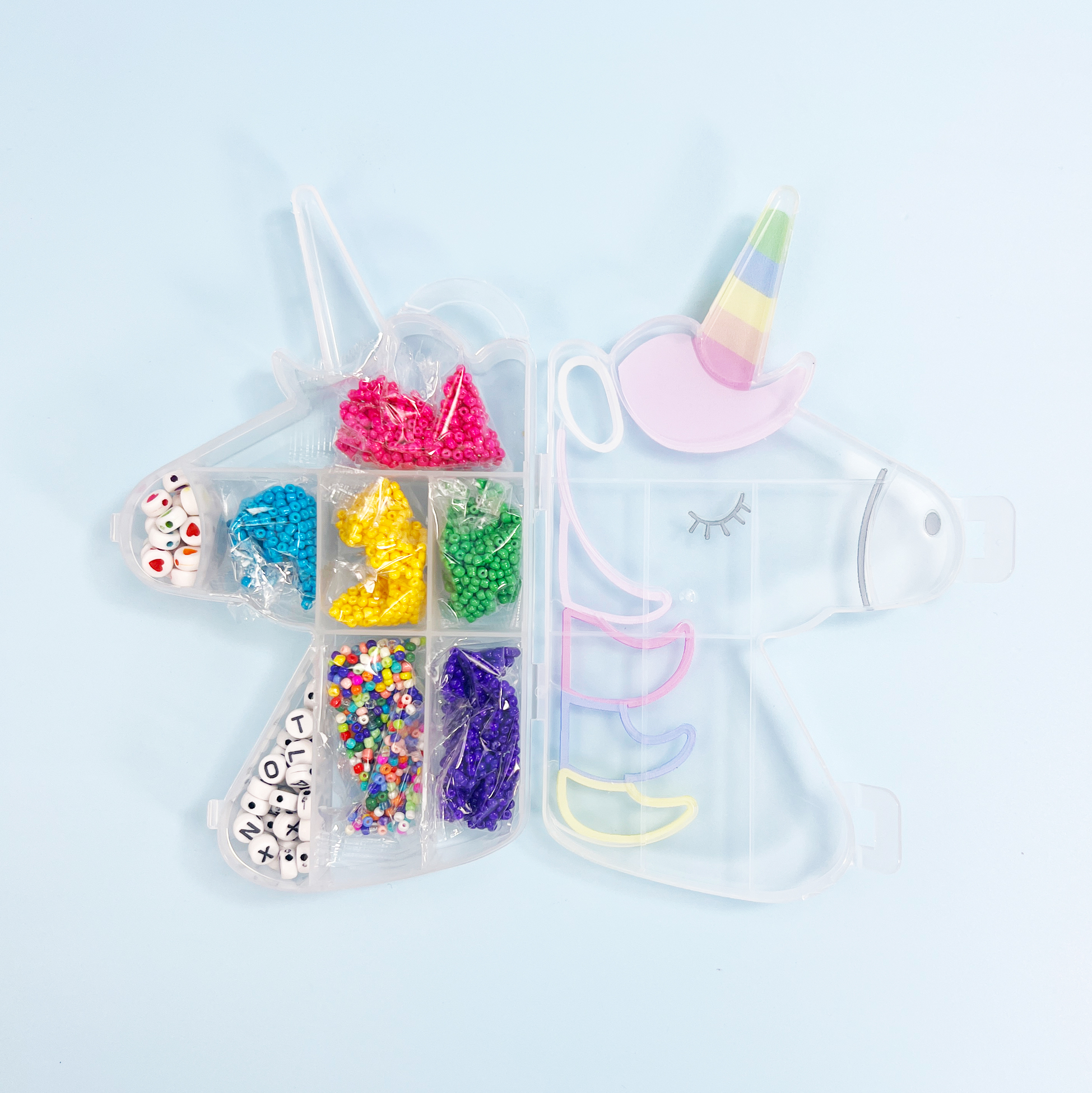 Unicorn-shaped DIY Bracelet & Necklace Making Kit