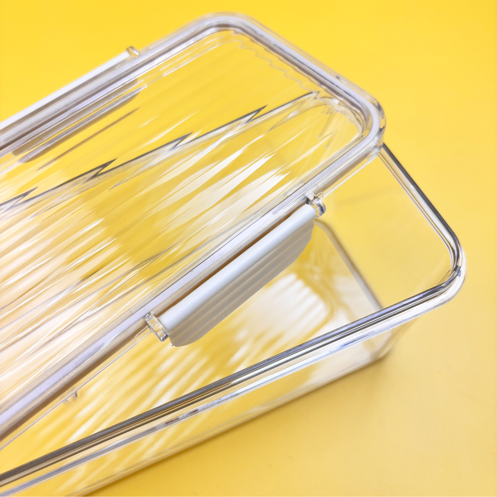 Rectangular Plastic Kitchen Storage Box