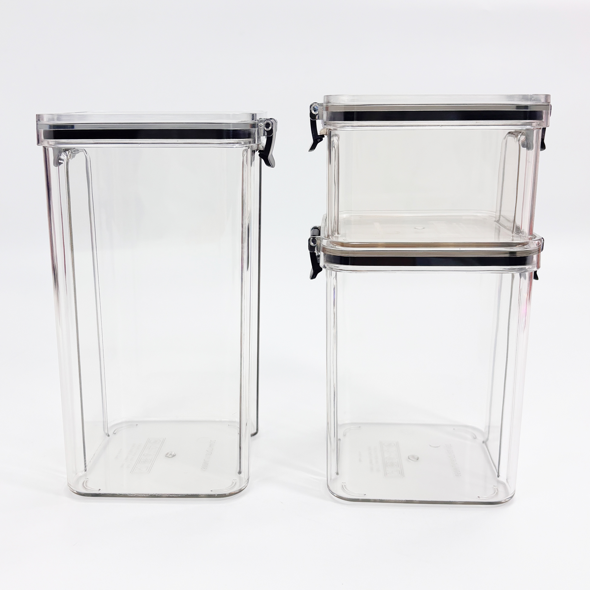 3-piece Airtight Food Storage Jar Set