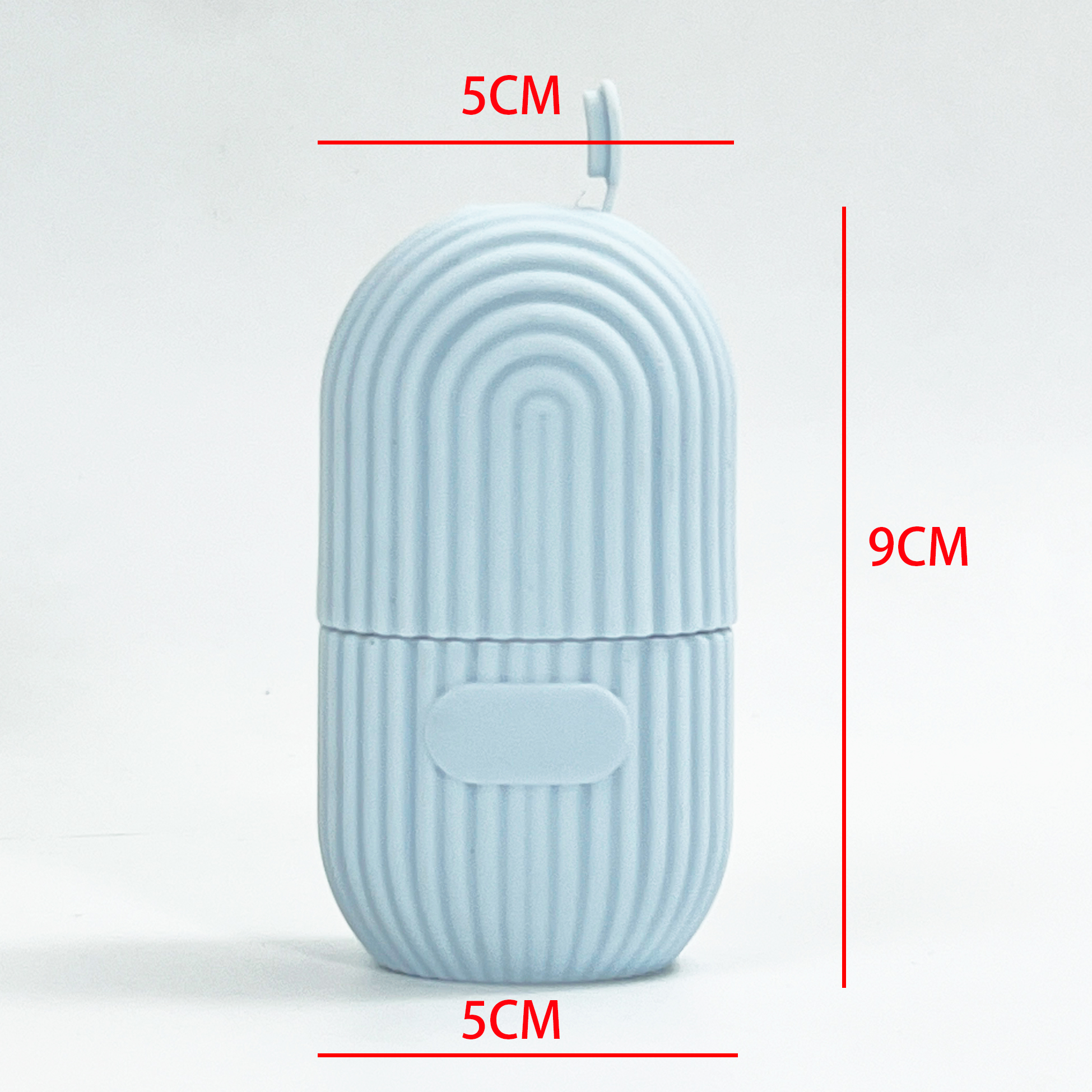 Light Blue Silicone Facial Ice Cube