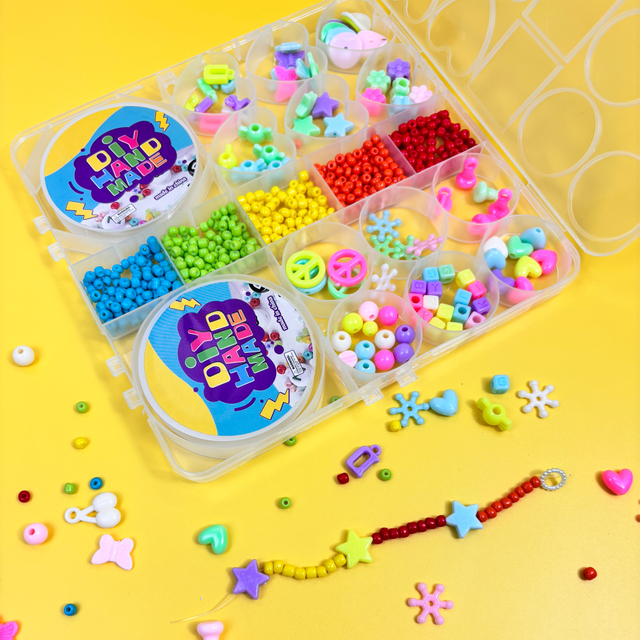 Neon DIY Jewelry Making Kit for Kids