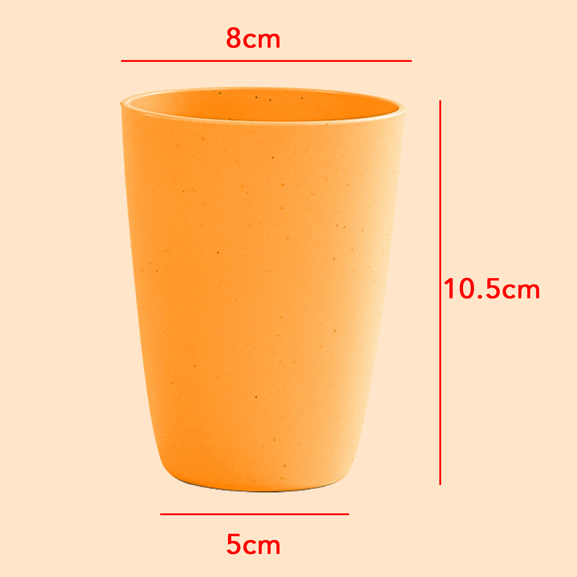 Multi-color Matte Plastic Drinking Cups Vibrant Colored Plastic Beverage Cups