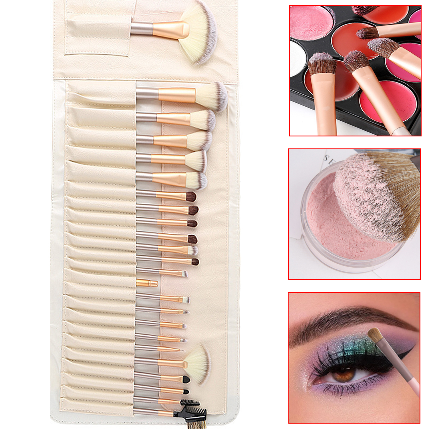 Cosmetic Brush Make up Brush Professional Beauty Elementary Whole Makeup Set of 12/18/24pcs