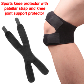 Sports Knee Pad Protector Patellar Band Knee Support Protector For Fitness Basketball Volleyball Anti-fall Knee Brace
