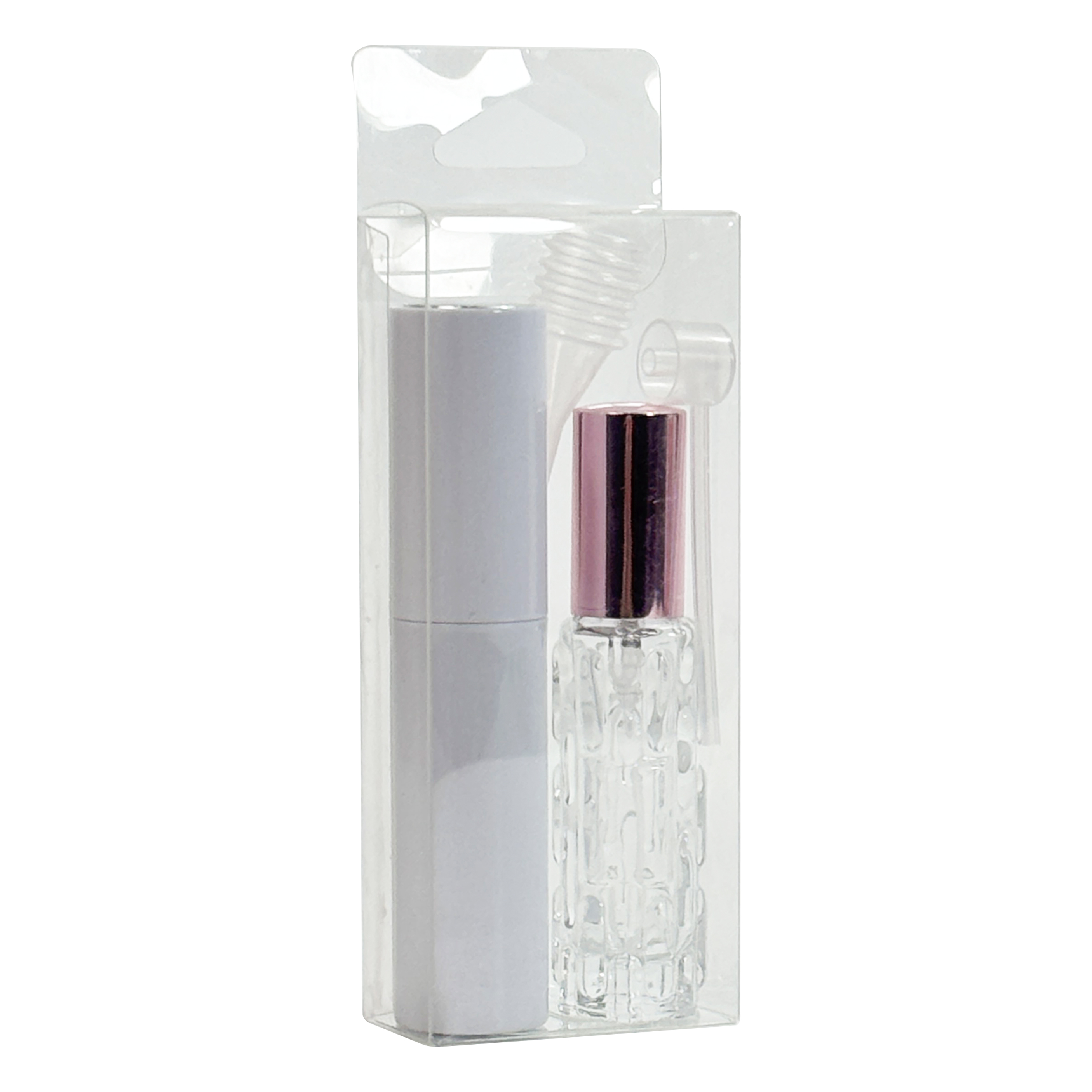 Perfume & Roll-on Bottles Set With Refillable Tools