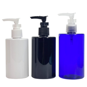 Short And Flat Plastic Lotion Dispenser Bottle