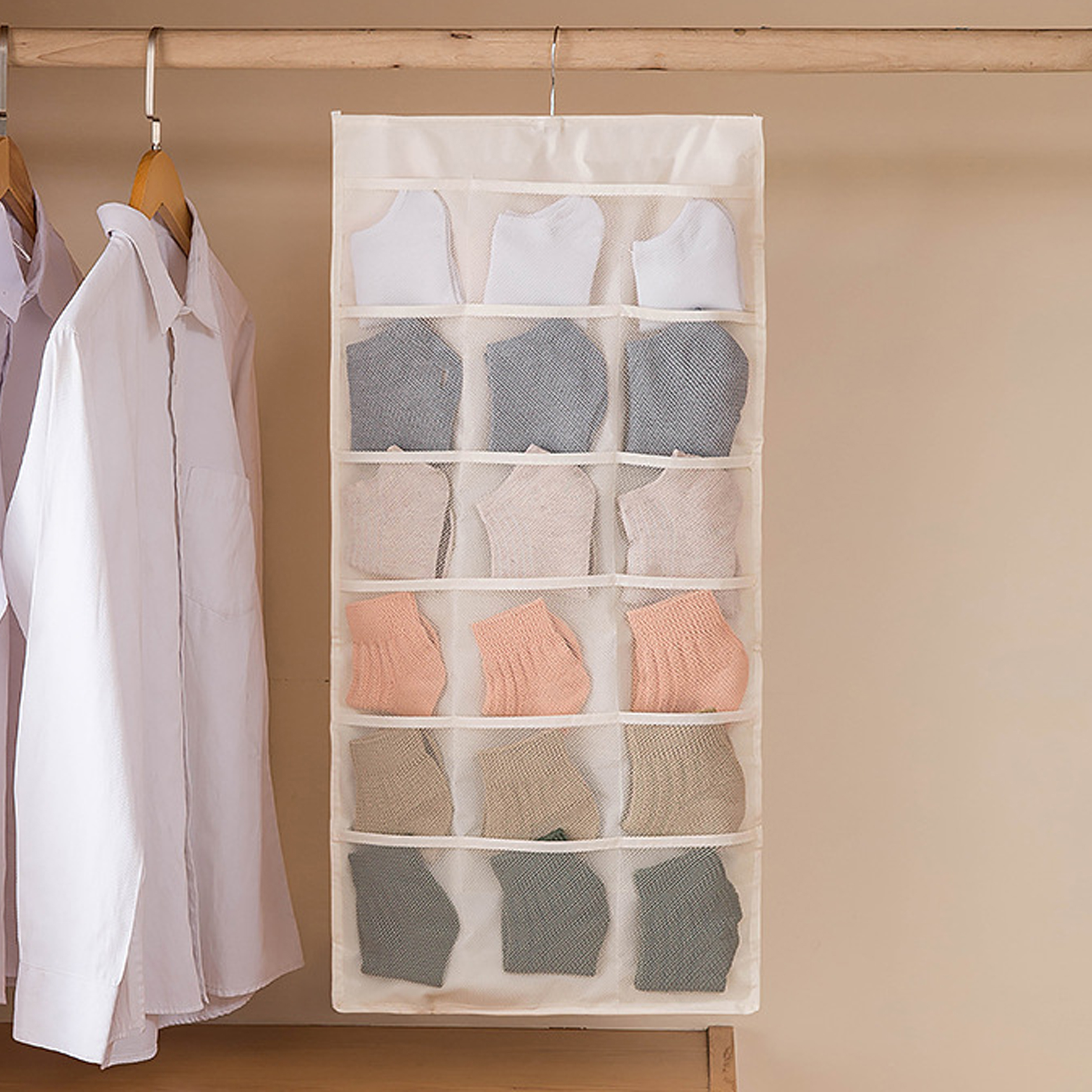 Hanging Underwear and Socks Storage Organizer