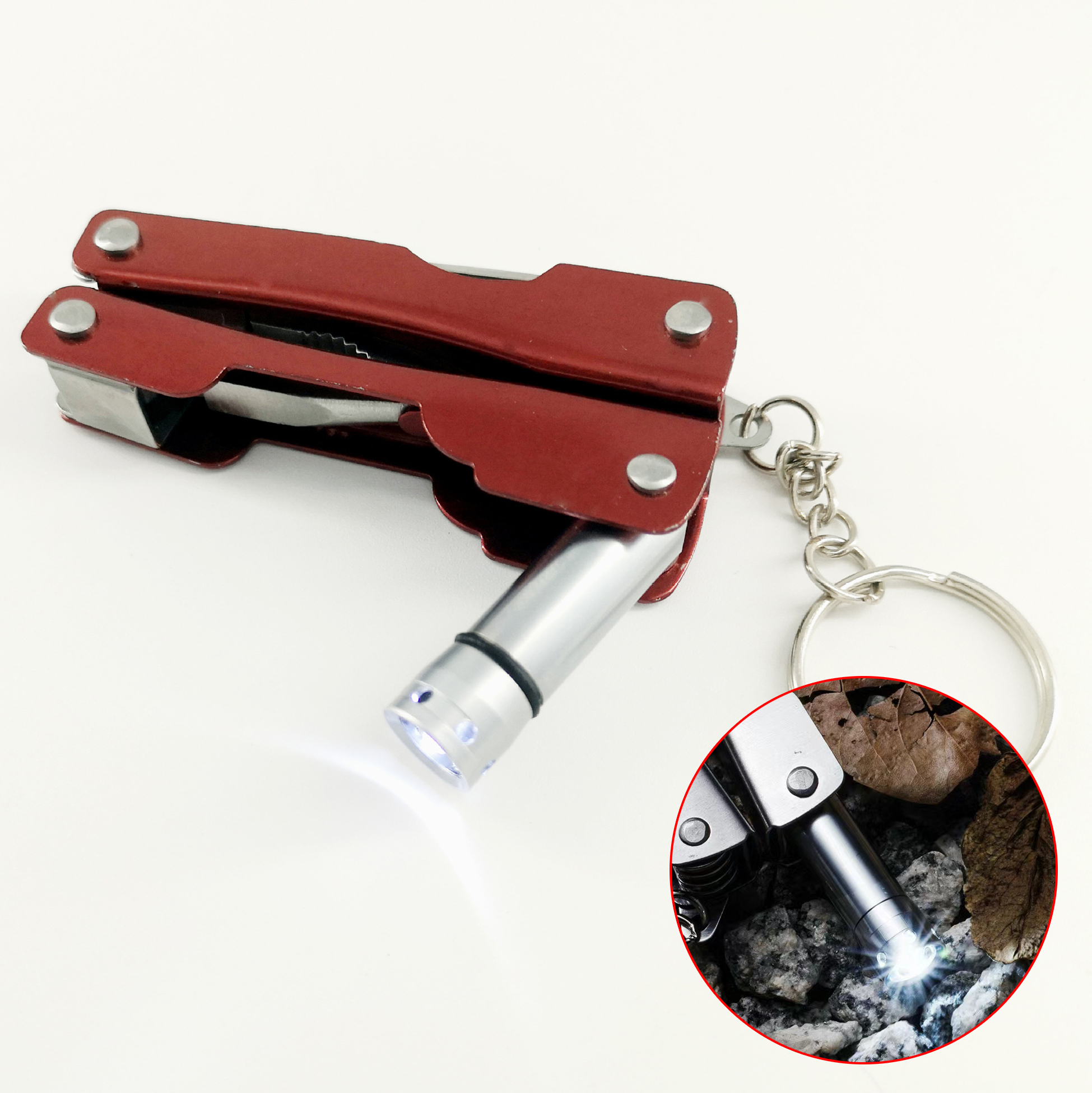 Multi-tool Keychain Pliers Compact Keyring Utility Tool