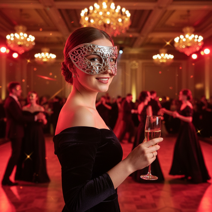 PP Cutout Masquerade Mask