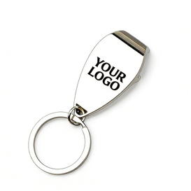 Teardrop Bottle Opener Keychain